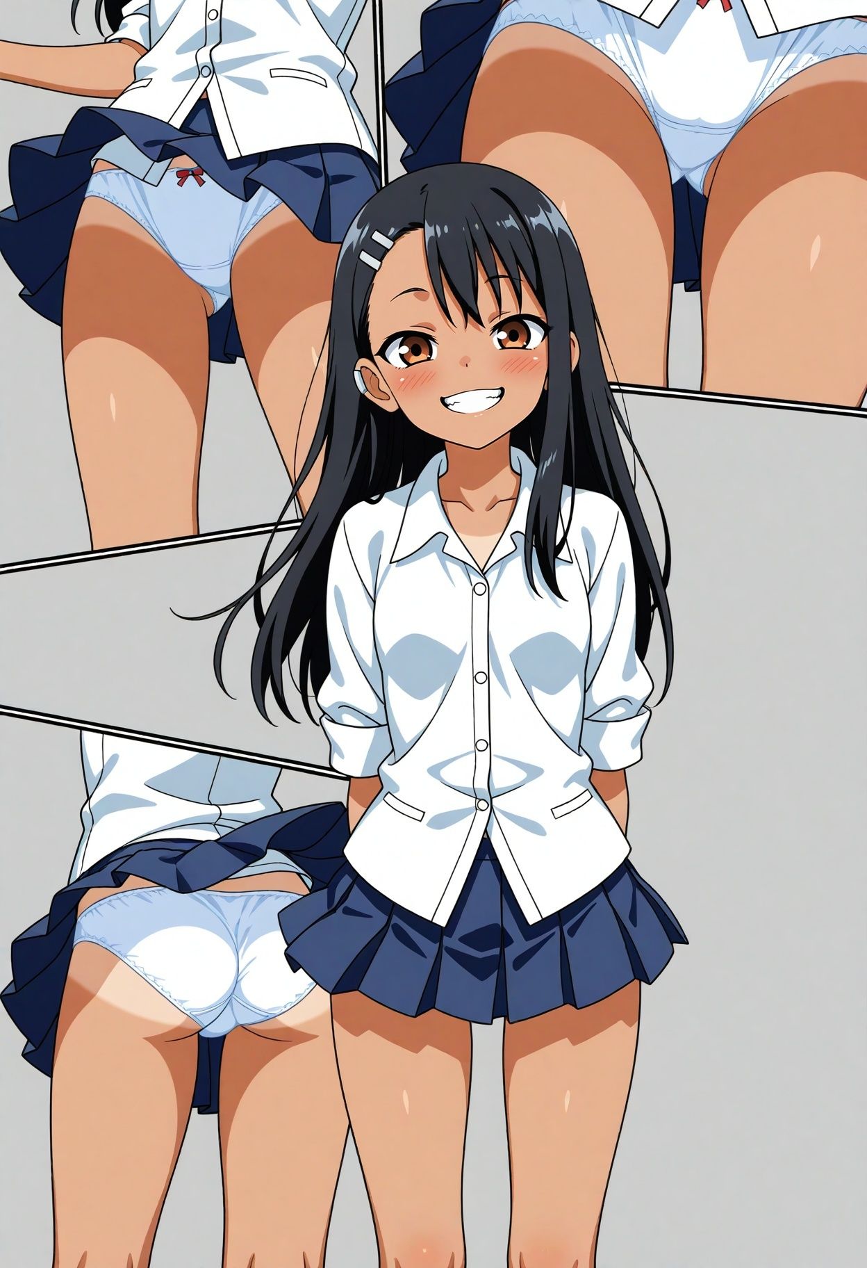 立ち絵とローアングル【長瀞早瀬風1】 - サンプル画像 1