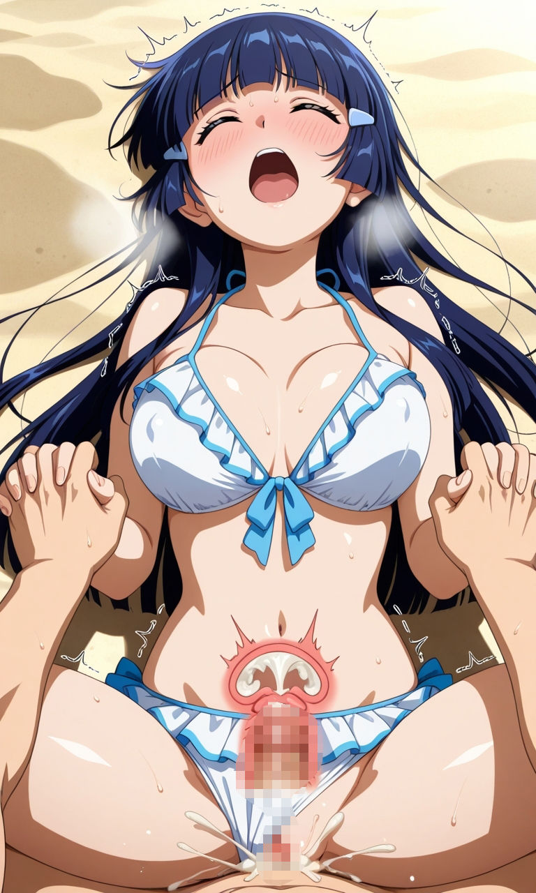 白ビキニの青◯れ◯か - サンプル画像 7