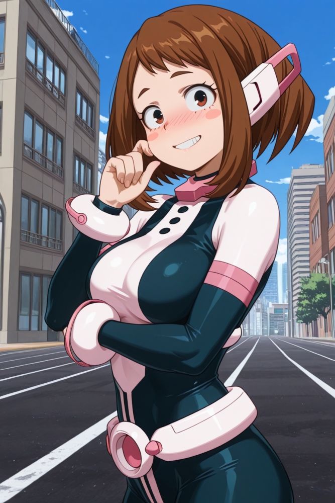 ヒーローの運命選択「麗日お茶子編」 - サンプル画像 1