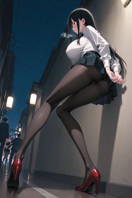 制服女子 - サンプル画像 5