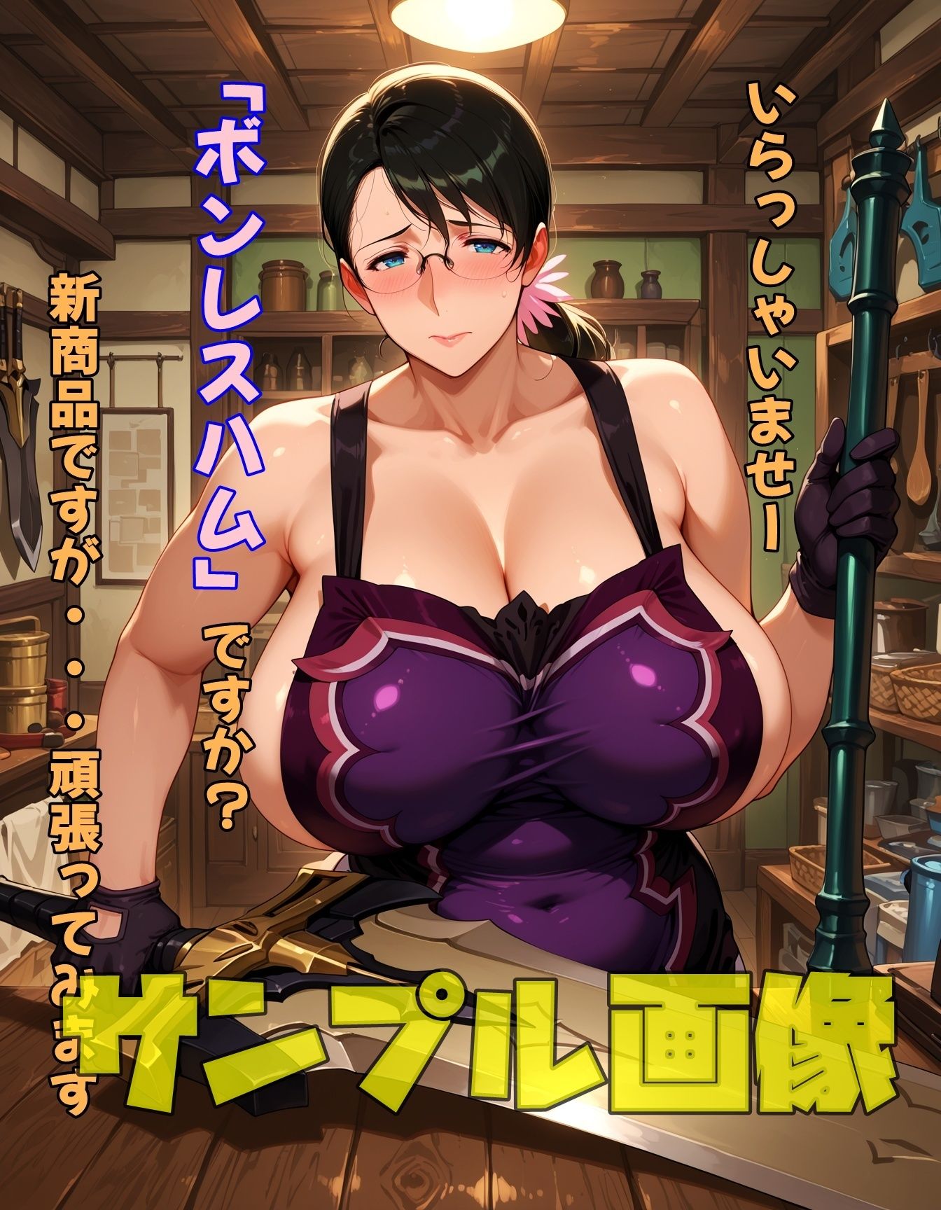 お肉を売ってる武器屋さんパート2 - サンプル画像 6