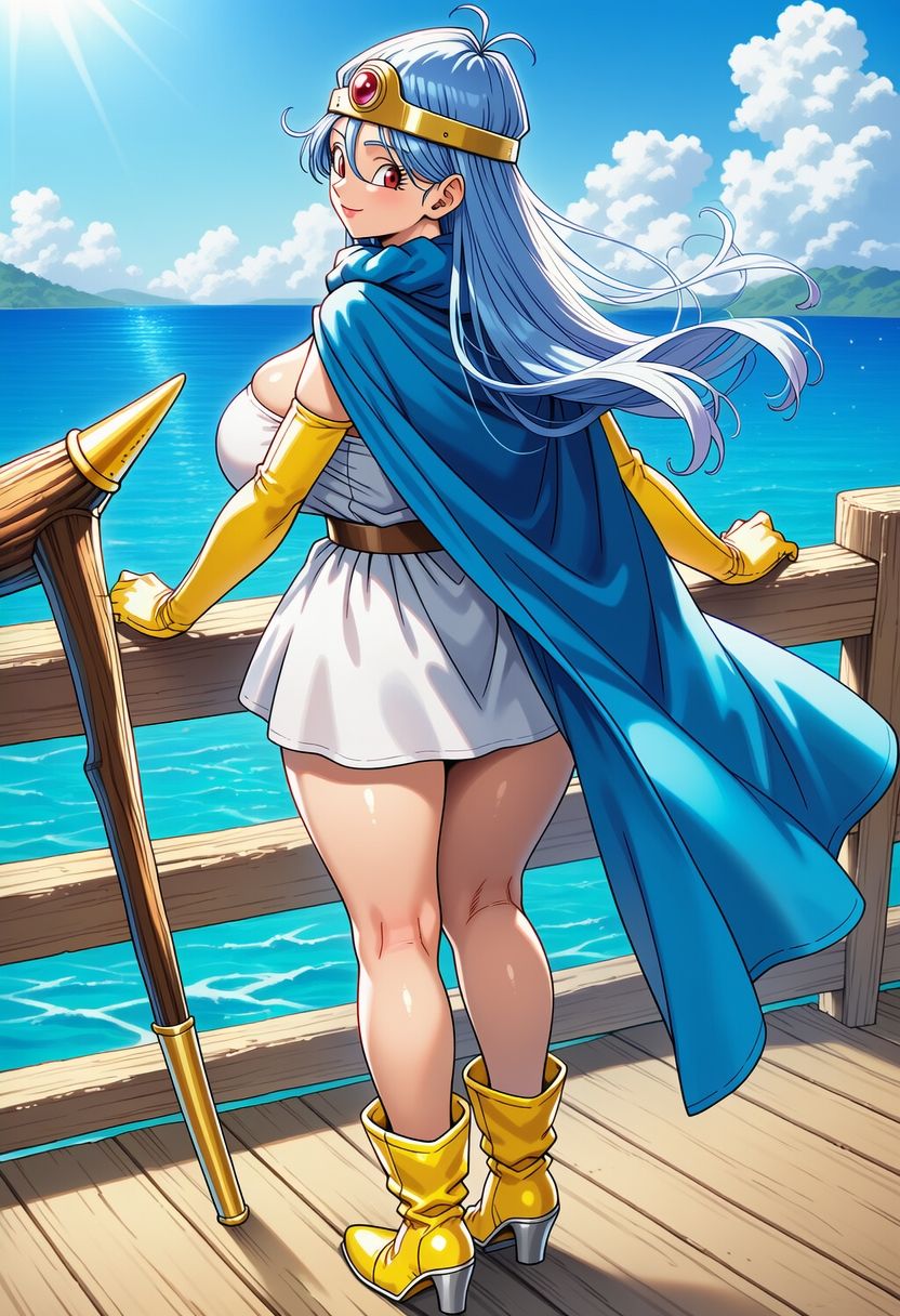 触手に敗れる女賢者 - サンプル画像 1