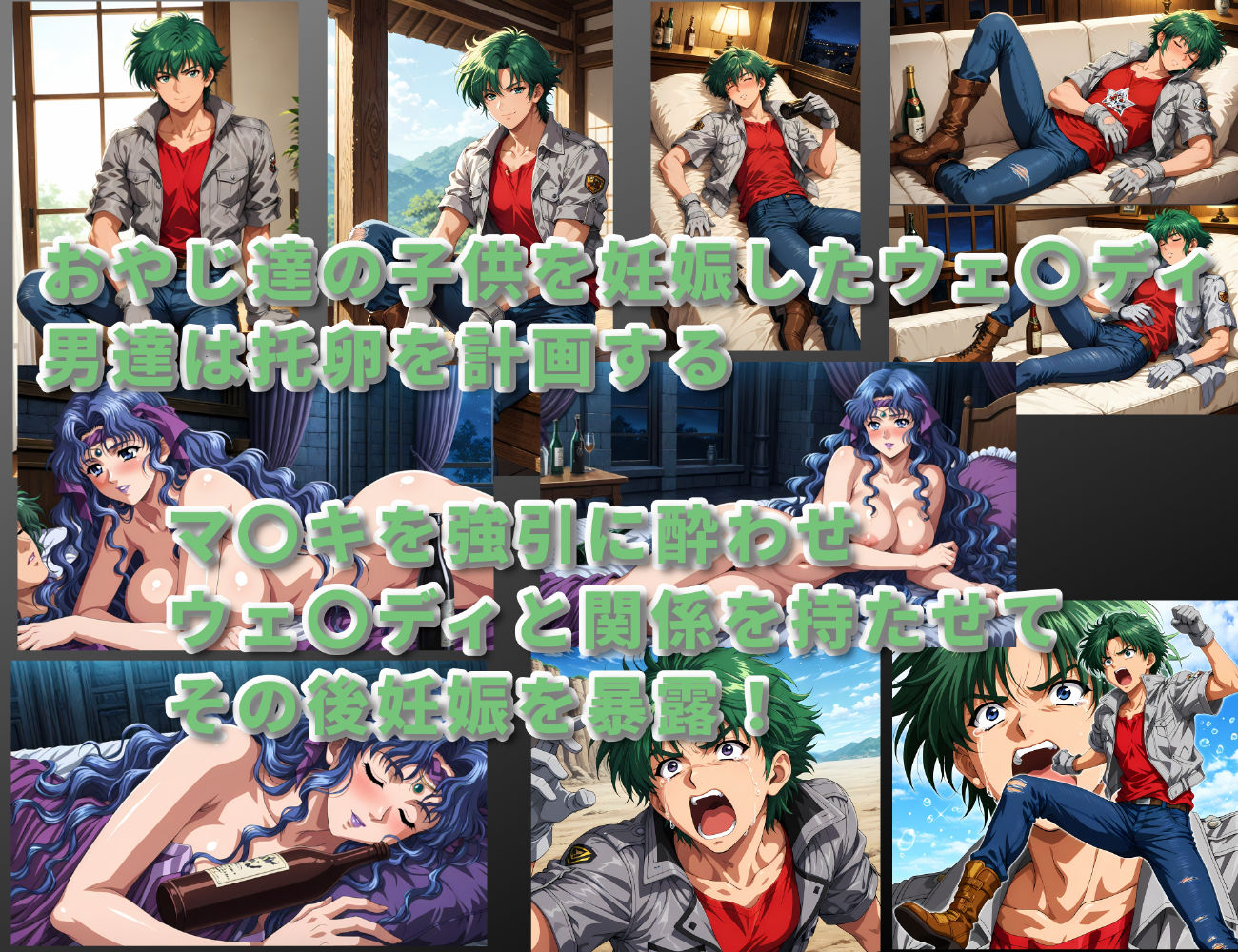 孕☆魔装〜ウェ〇ディ編〜 - サンプル画像 7