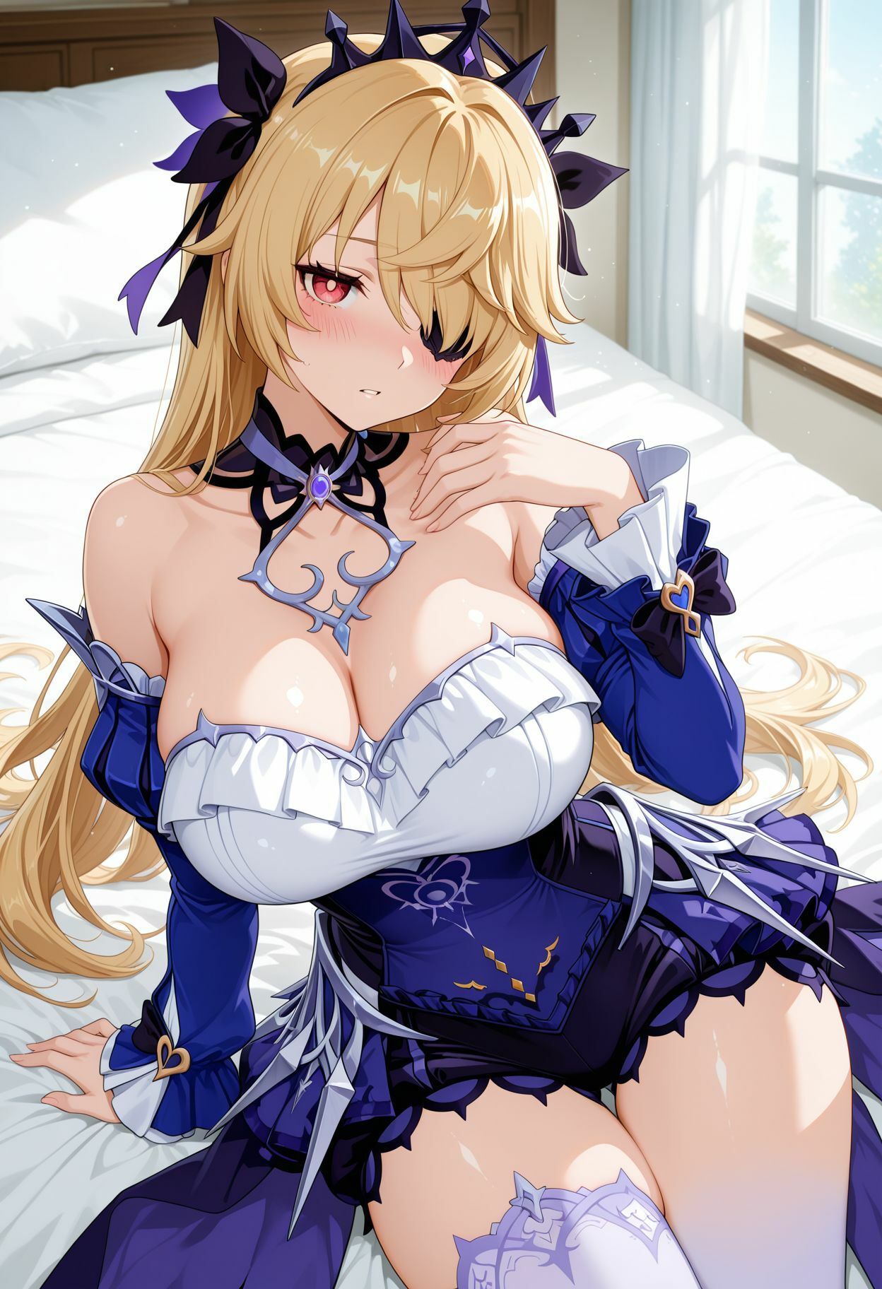 種付けおじさんがヒロインを孕ませる話【フィッシュル】 - サンプル画像 1