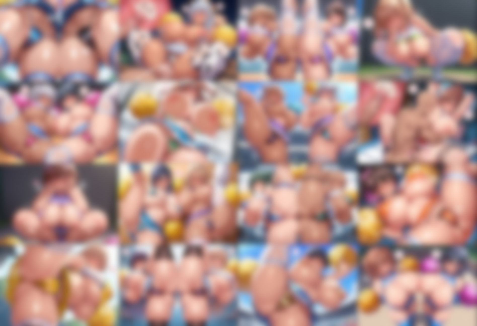 爆乳チアガール × ハミ毛 DE 応援 - サンプル画像 8