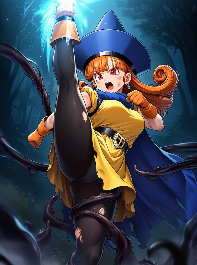 アリ●ナ vs ぬるぬる触手 - サンプル画像 3