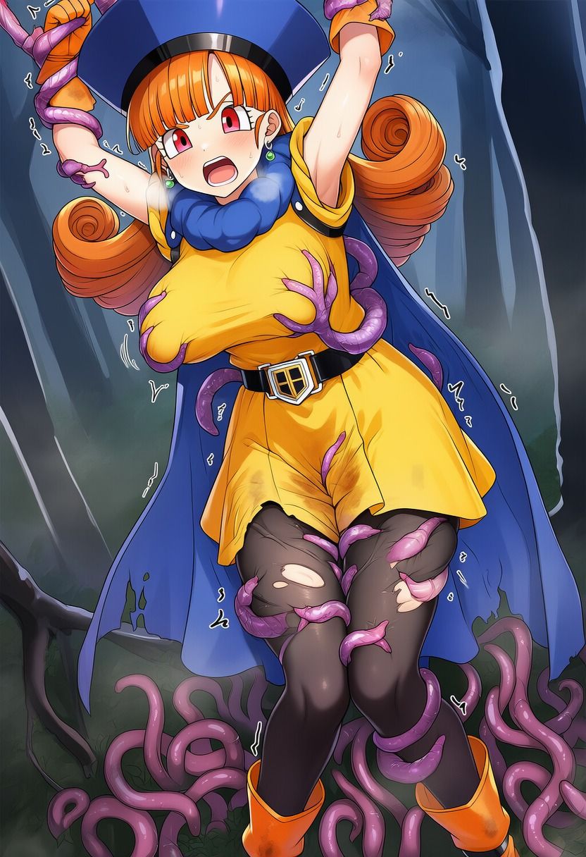 アリ●ナ vs ぬるぬる触手 - サンプル画像 4