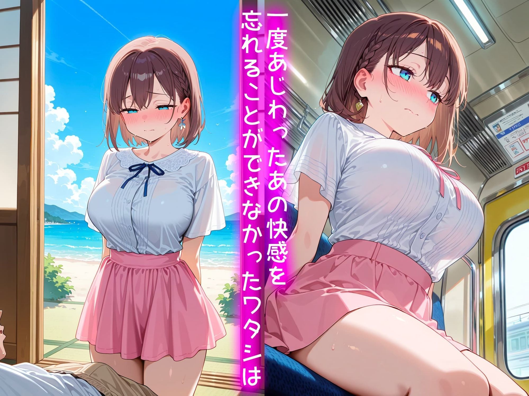 処女卒業記録〜ワタシが女になった夏〜【アイちゃん編】 - サンプル画像 5