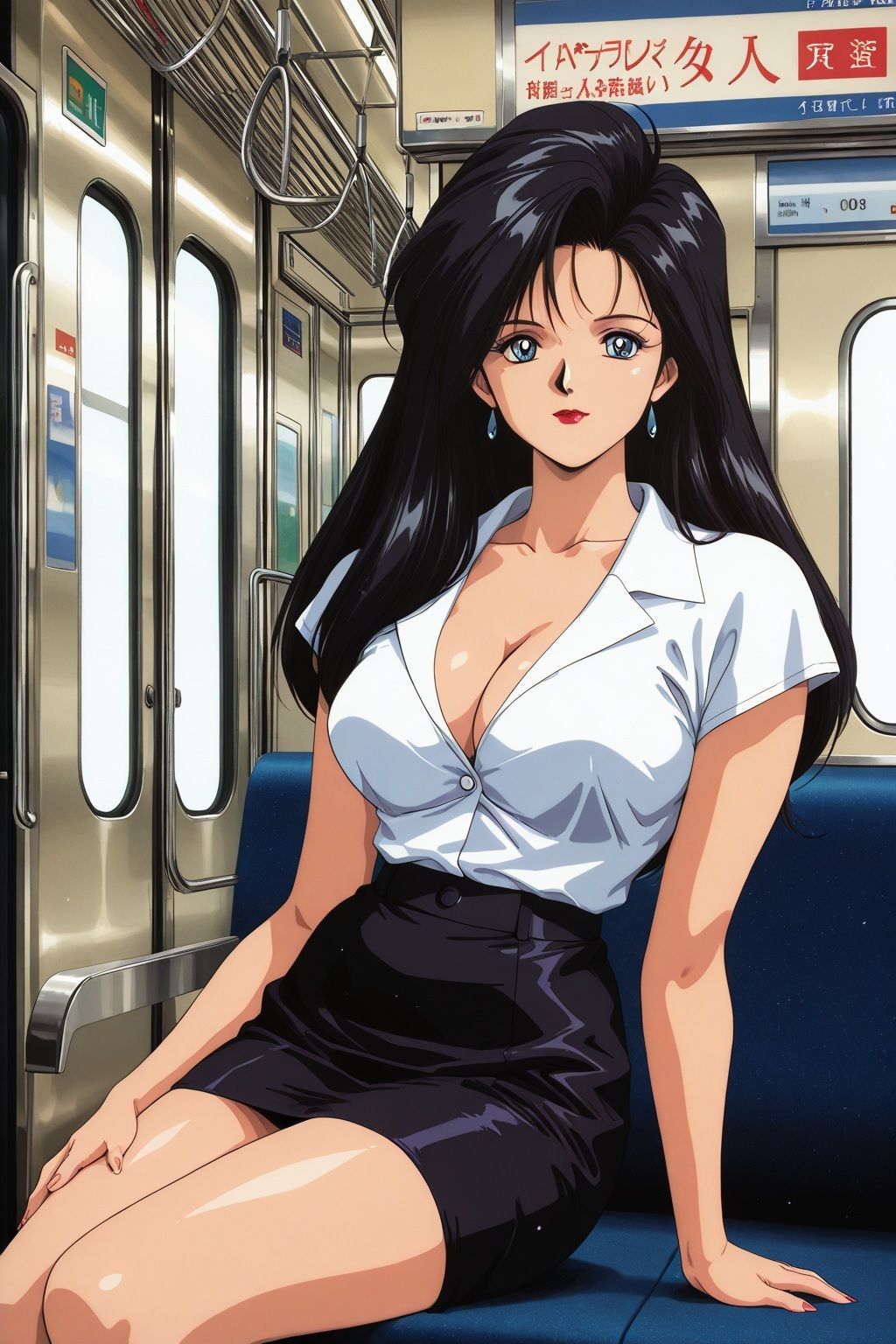 通勤電車で痴●されたグラマラスおんな教師 - サンプル画像 1