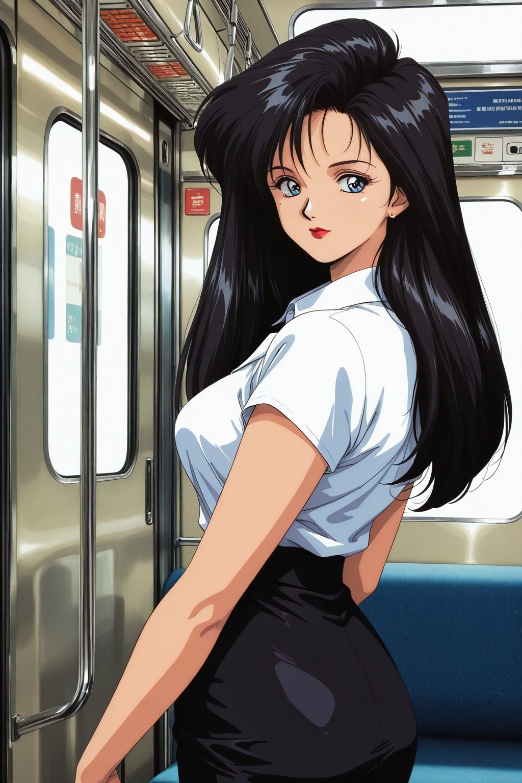 通勤電車で痴●されたグラマラスおんな教師 - サンプル画像 3