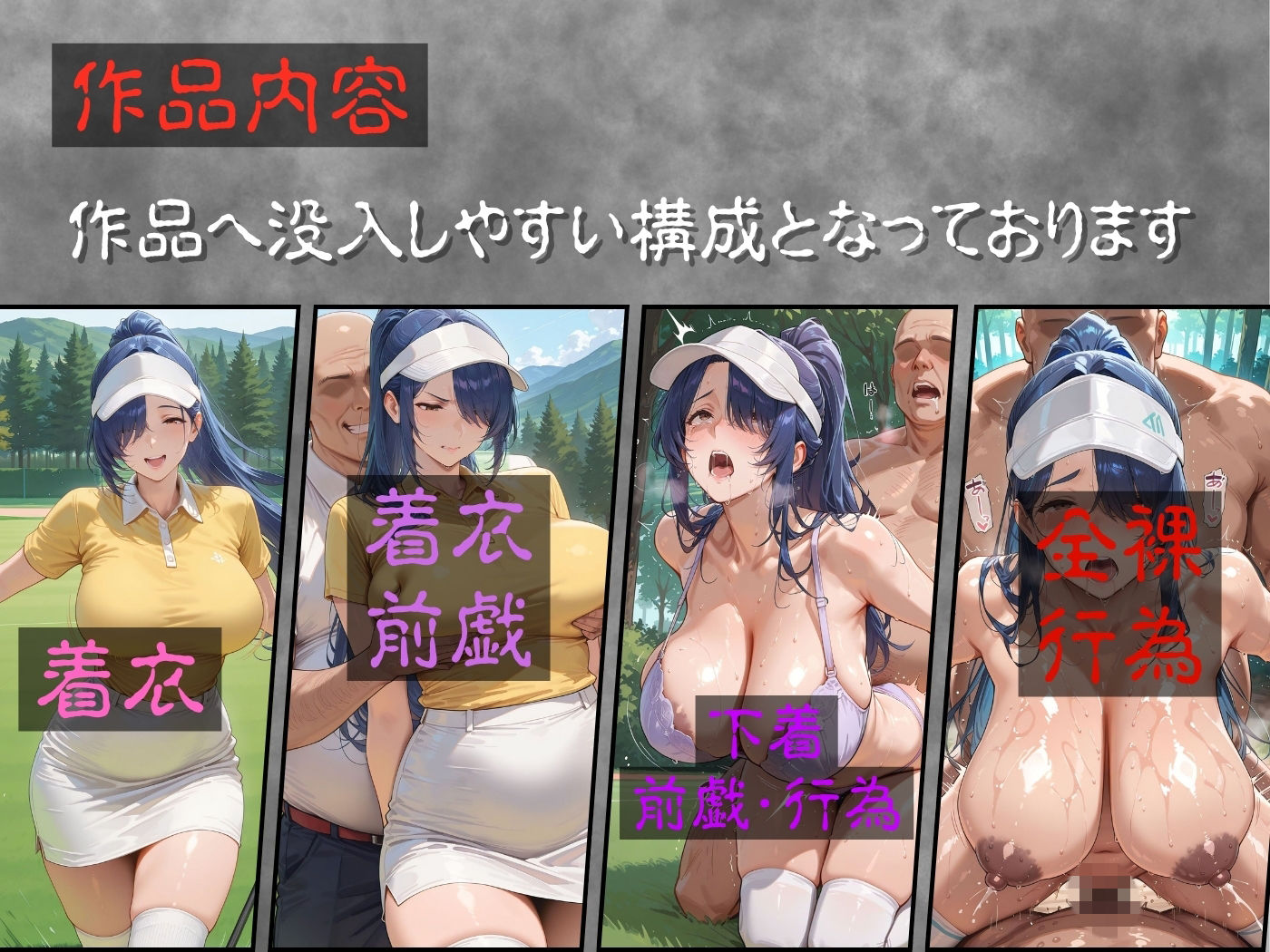 【4K高画質CG集】肉感人妻種付け〜レッスンと偽り行為を強要 人妻レス穴へ中出しショット〜 - サンプル画像 3