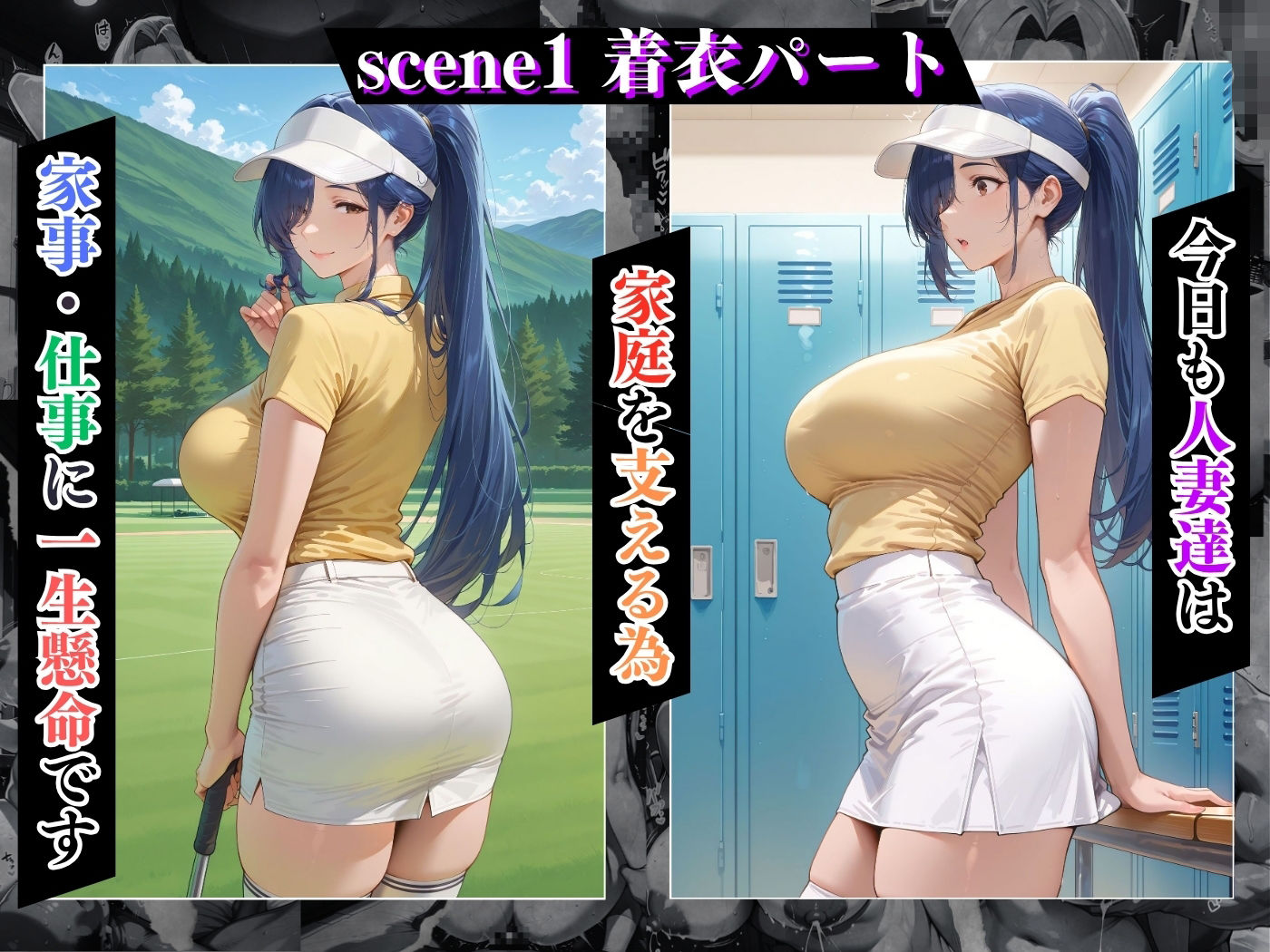 【4K高画質CG集】肉感人妻種付け〜レッスンと偽り行為を強要 人妻レス穴へ中出しショット〜 - サンプル画像 4