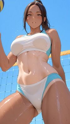 ビーチバレー - サンプル画像 3