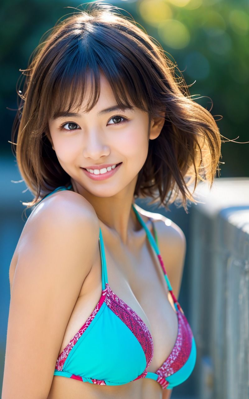 黒髪の誘惑〜AIグラビアアイドル〜 - サンプル画像 5