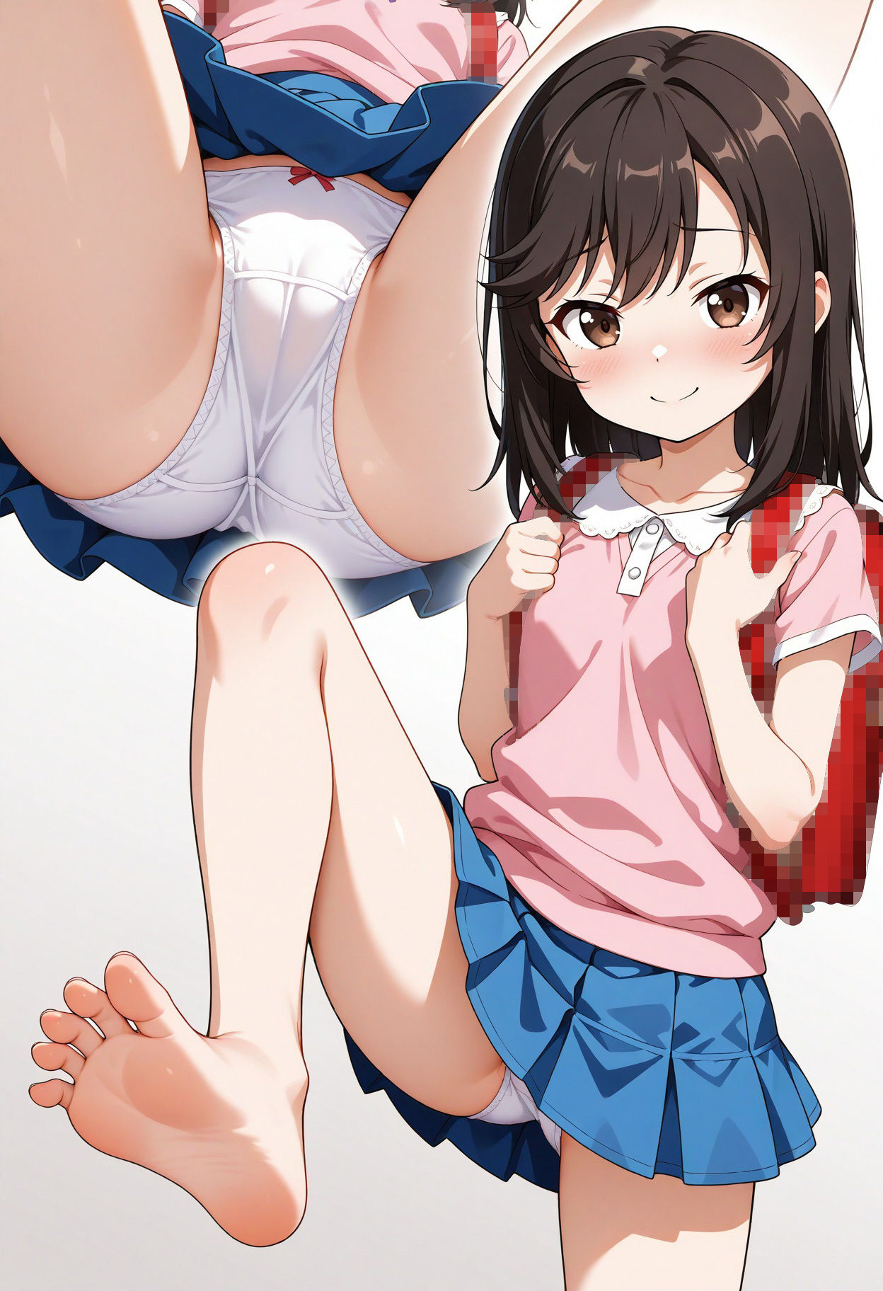 立ち絵とローアングル【一条蛍風1】 - サンプル画像 2