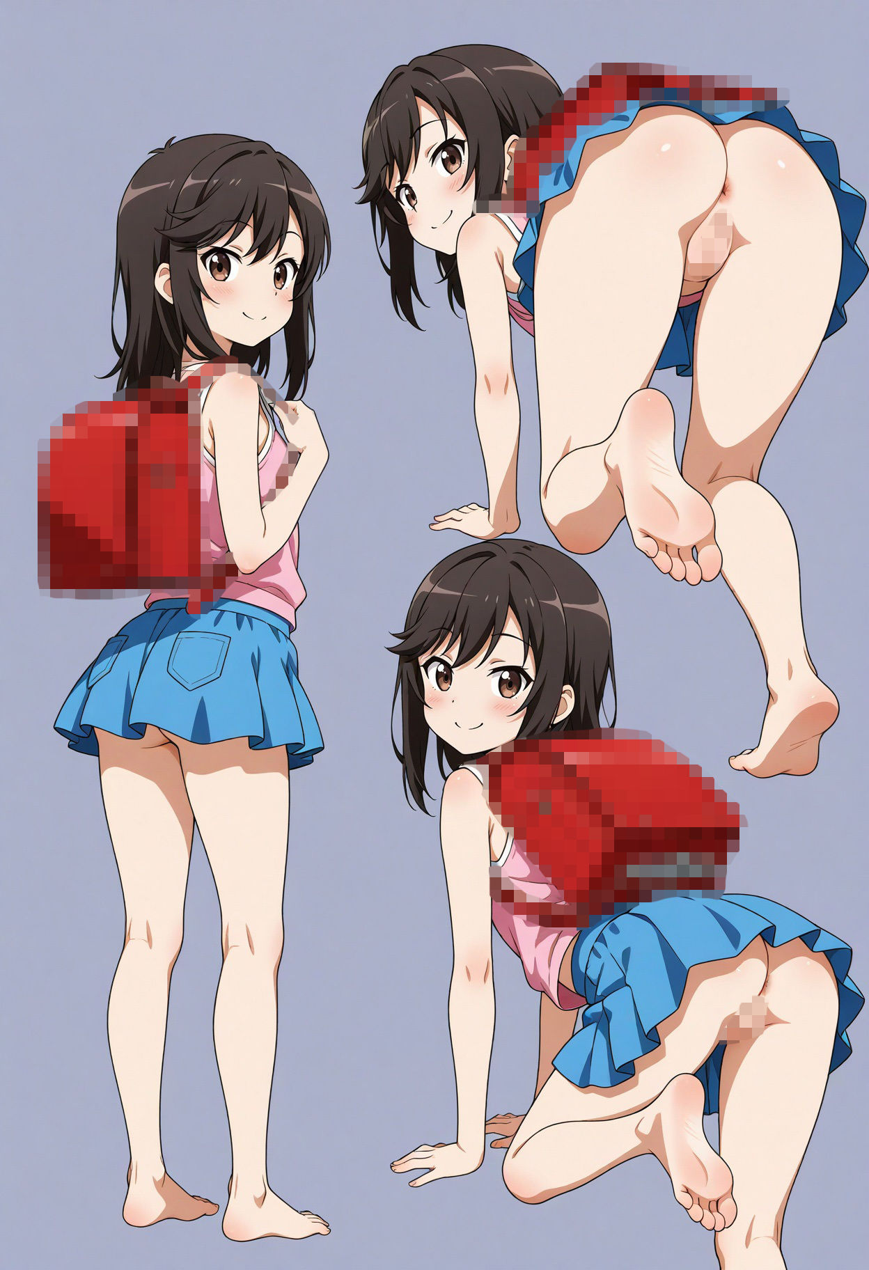 立ち絵とローアングル【一条蛍風1】 - サンプル画像 7