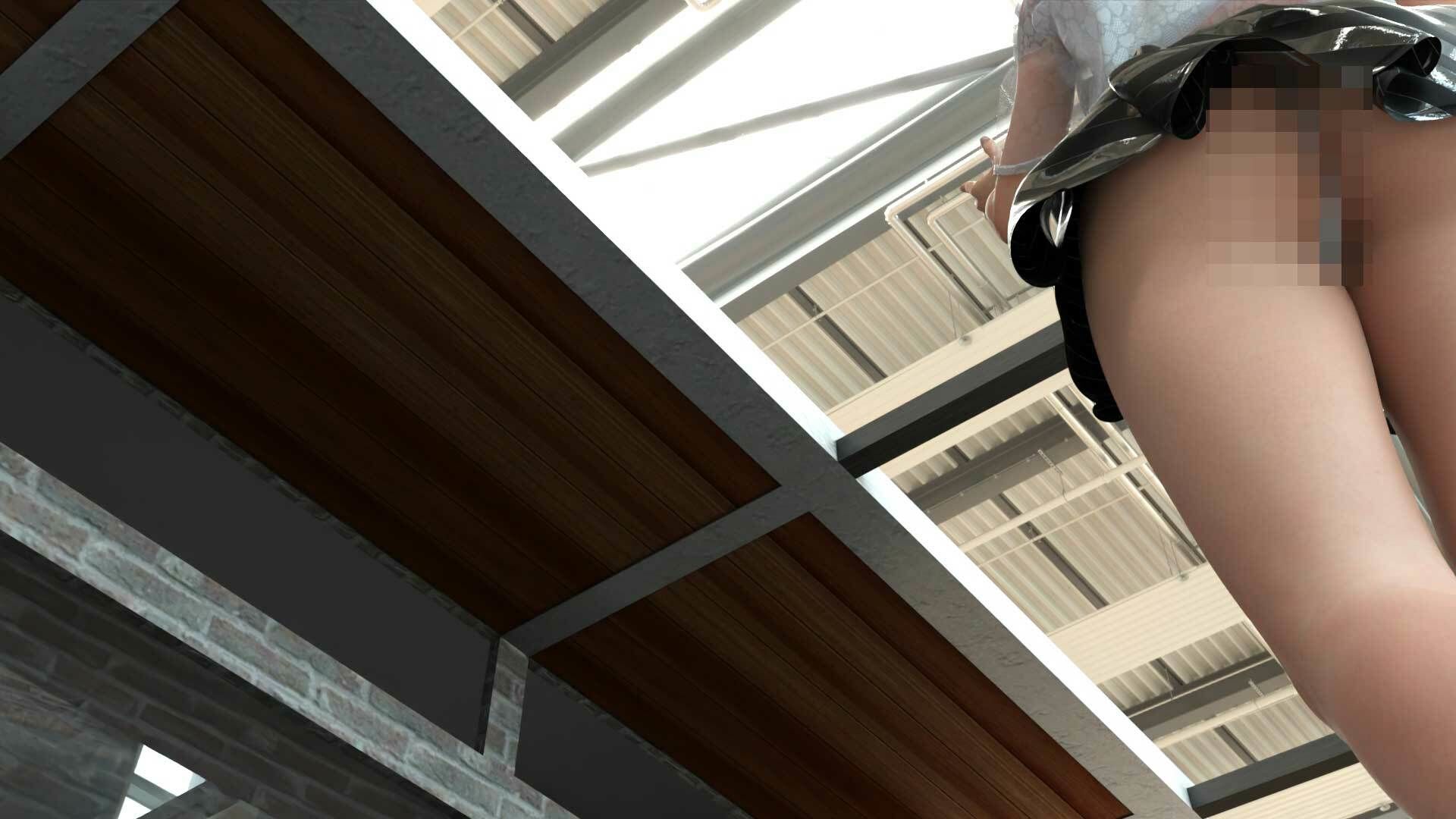 女子アナになった二階堂沙耶・早朝のニュース番組の冒頭でミニスカートでダンスすることを業務命令で強要される:Vol.001『ただの話題作りとのことで電源OFF（のはず）のカメラが4台、ローアングルから彼女のスカート内を覗き込むように設置されている』 - サンプル画像 6