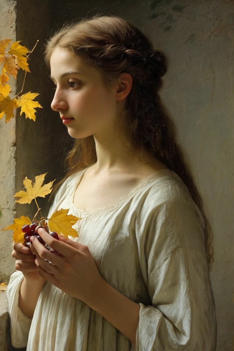 Portraits in Autumn Light - サンプル画像 1