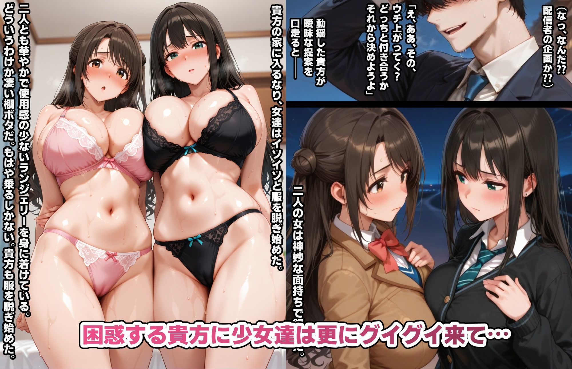 凛と卯月に同時に告られたら、どうする？ - サンプル画像 2