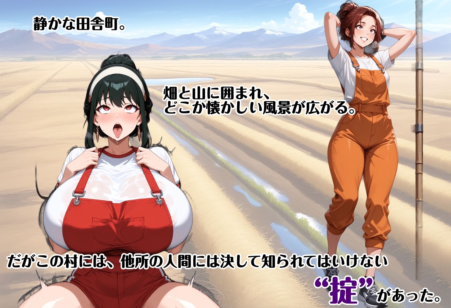 田舎肉穴奉仕村 ―村ぐるみでオマンコ管理― - サンプル画像 1