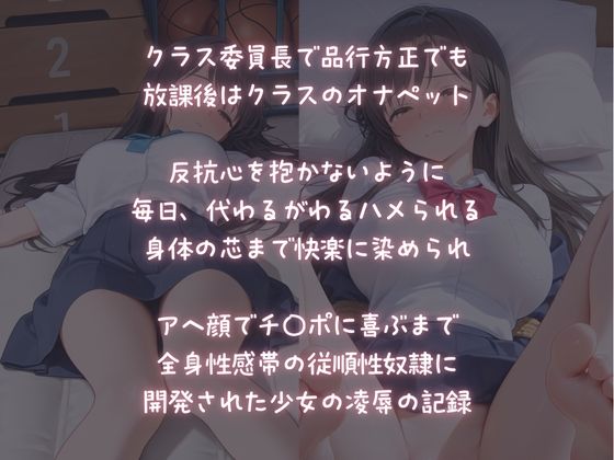 オナペット性指導〜放課後調教日記〜 - サンプル画像 1