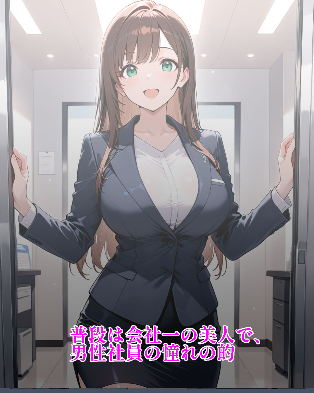 会社で一番美人の清楚系OLは上司の性奴●〜会社編〜 - サンプル画像 2