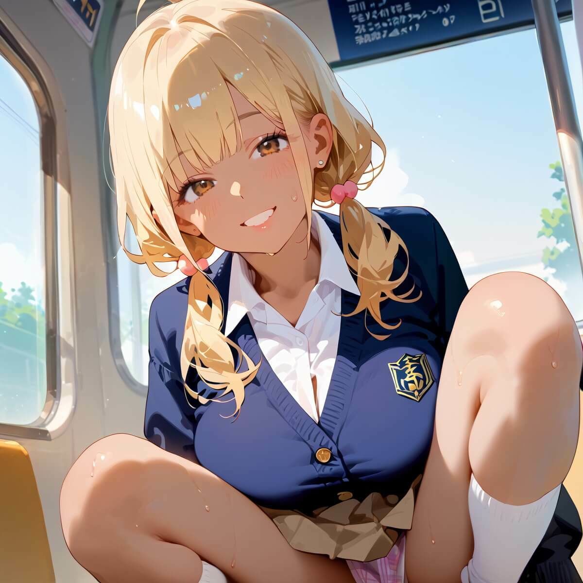 ギャルだらけの最強！満員電車！7・190枚 - サンプル画像 5