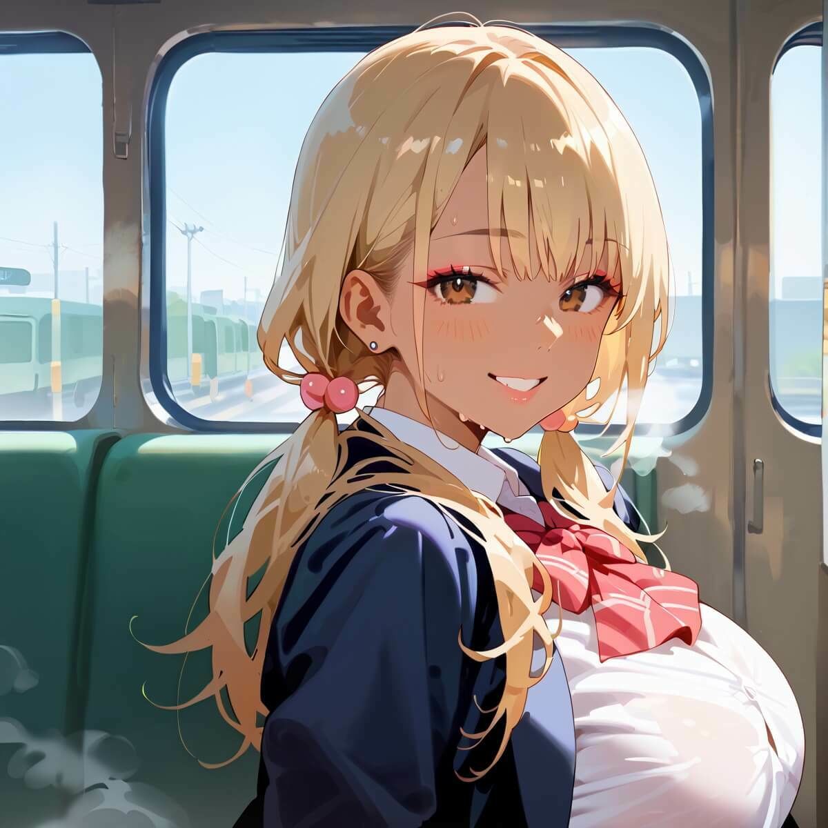 ギャルだらけの最強！満員電車！7・190枚 - サンプル画像 10