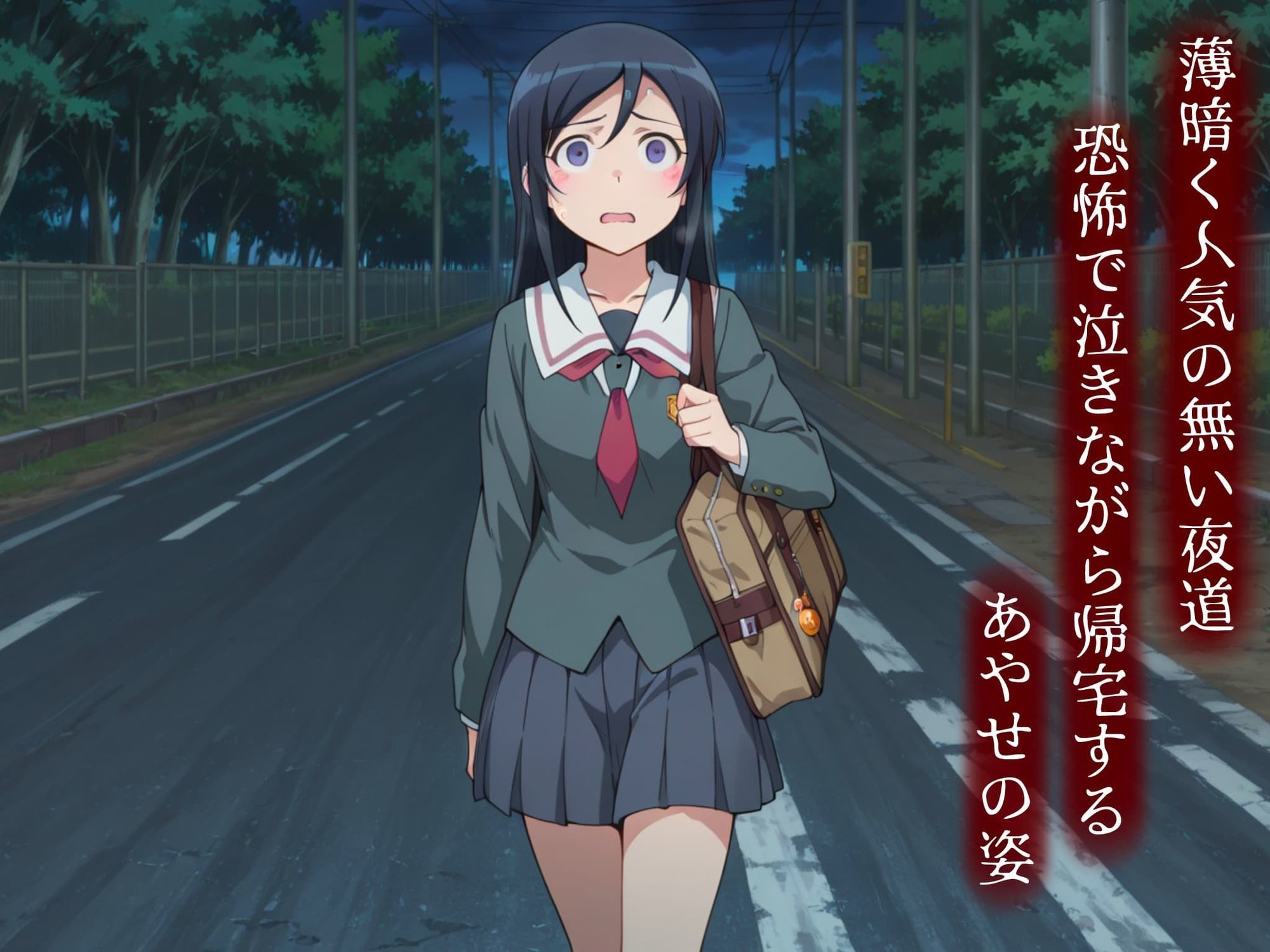 襲われたあやせ〜失われた処女膜〜 - サンプル画像 1