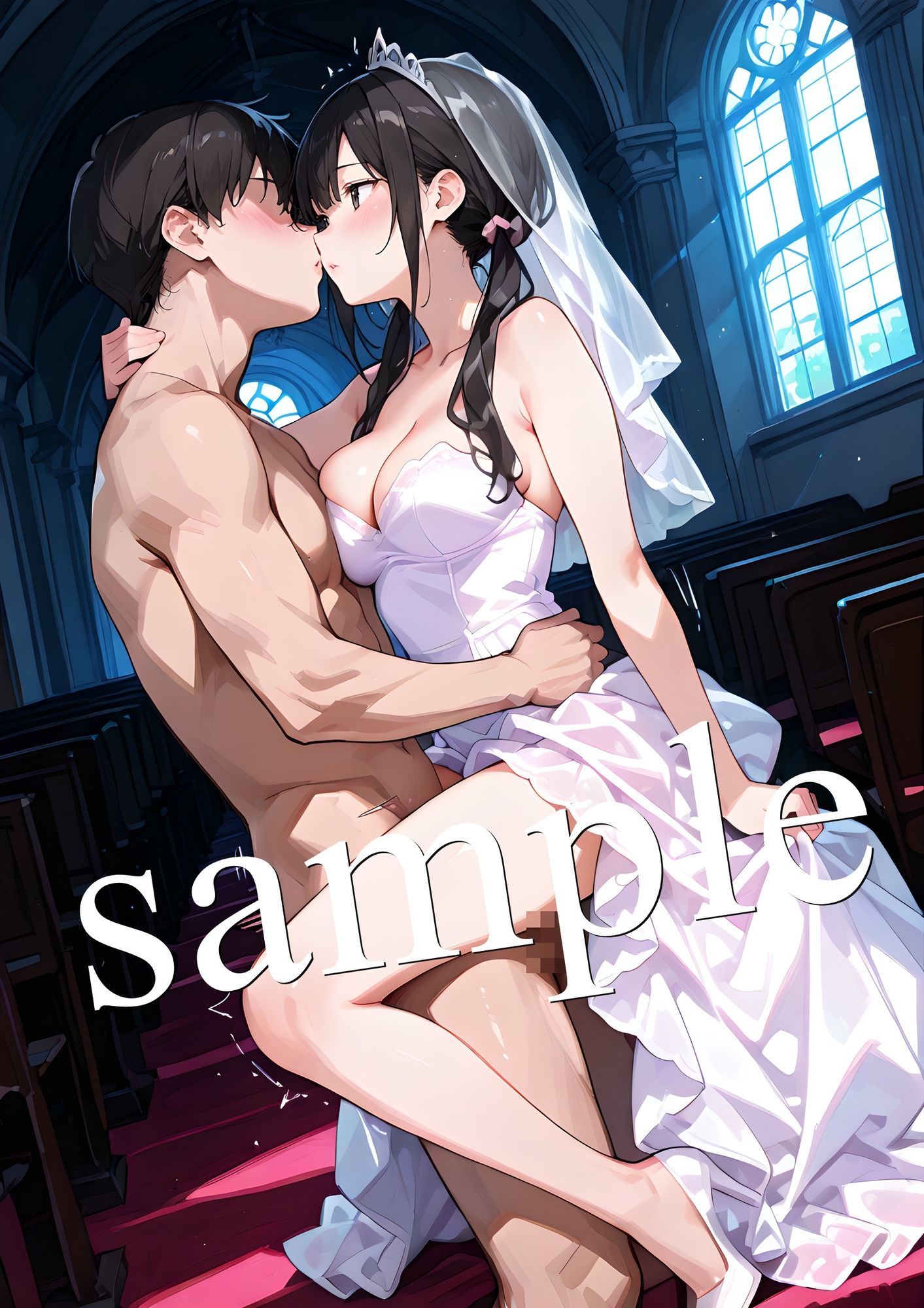 あなたの花嫁さんがたっぷりご奉仕 - サンプル画像 2