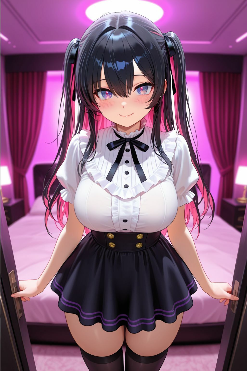 地雷系美女の初めての立ちんぼ - サンプル画像 1