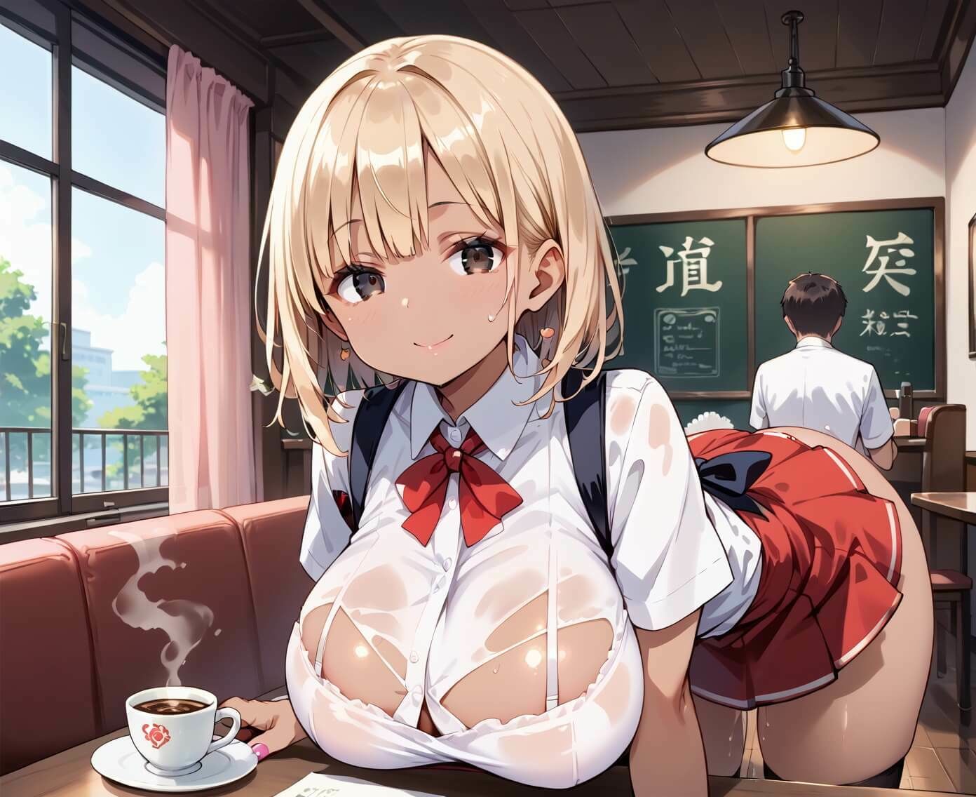 珈琲1杯でヤれるカフェ12！110枚 - サンプル画像 4