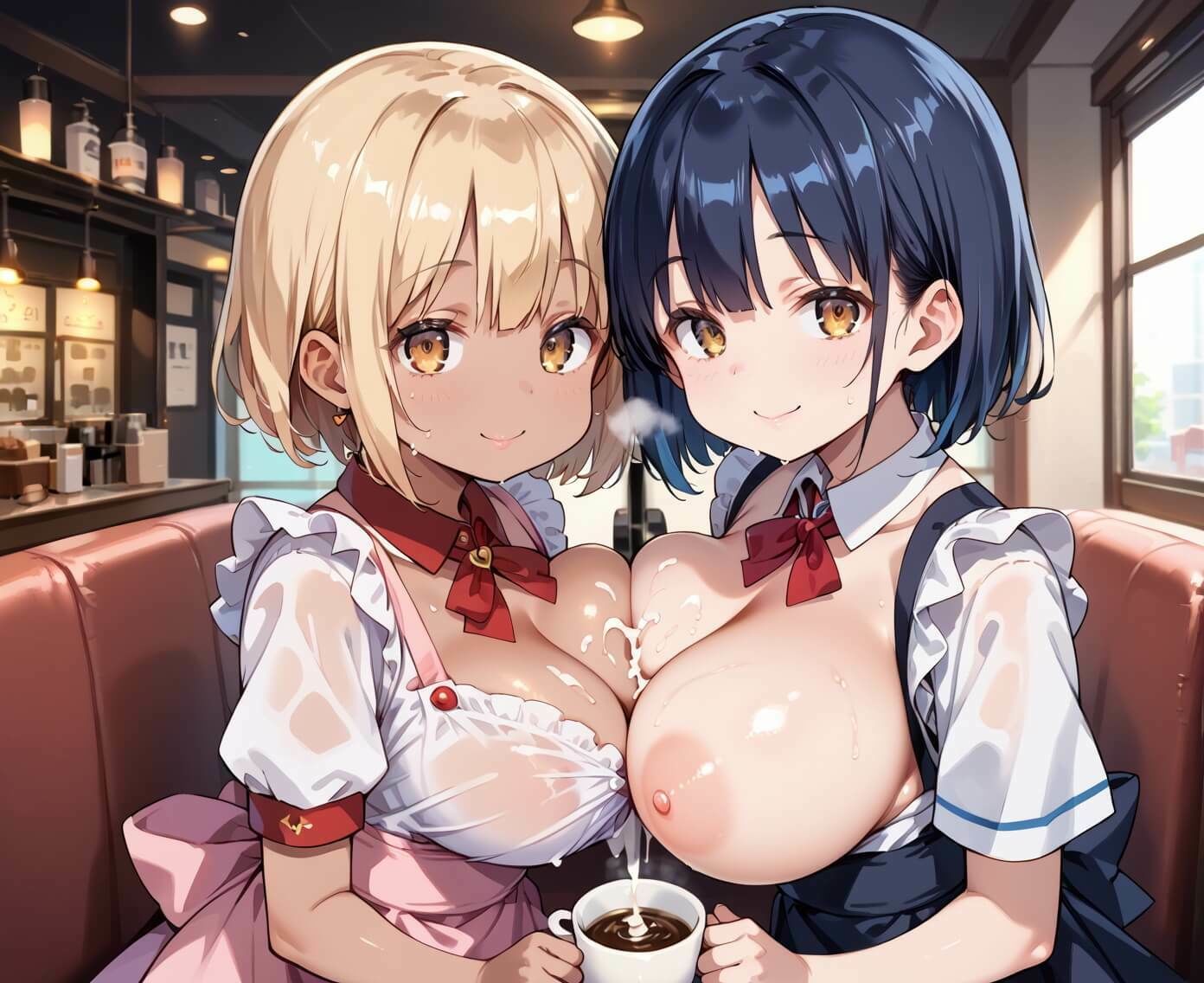 珈琲1杯でヤれるカフェ13！110枚 - サンプル画像 7