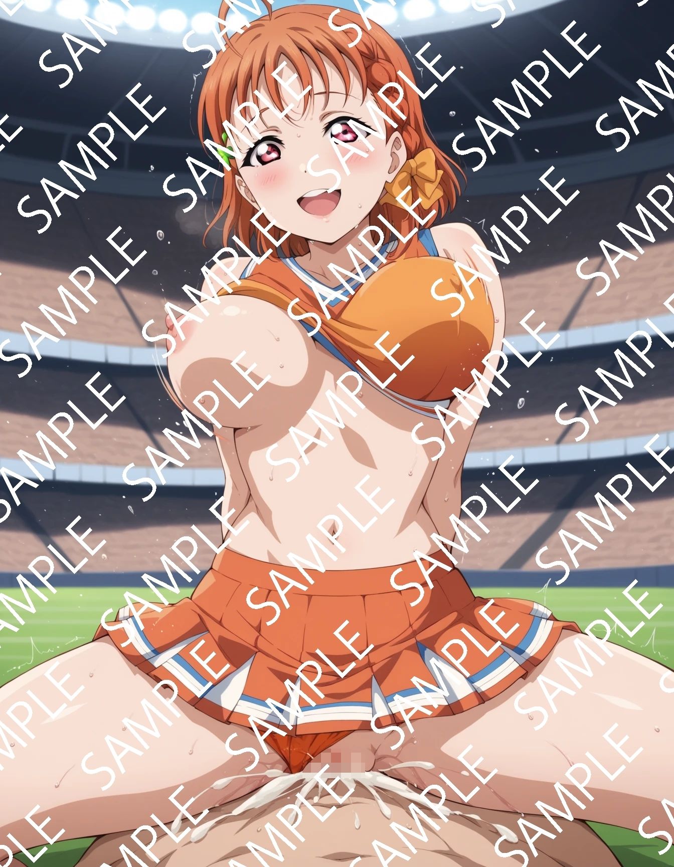 千歌コスプレ騎乗位集 - サンプル画像 5