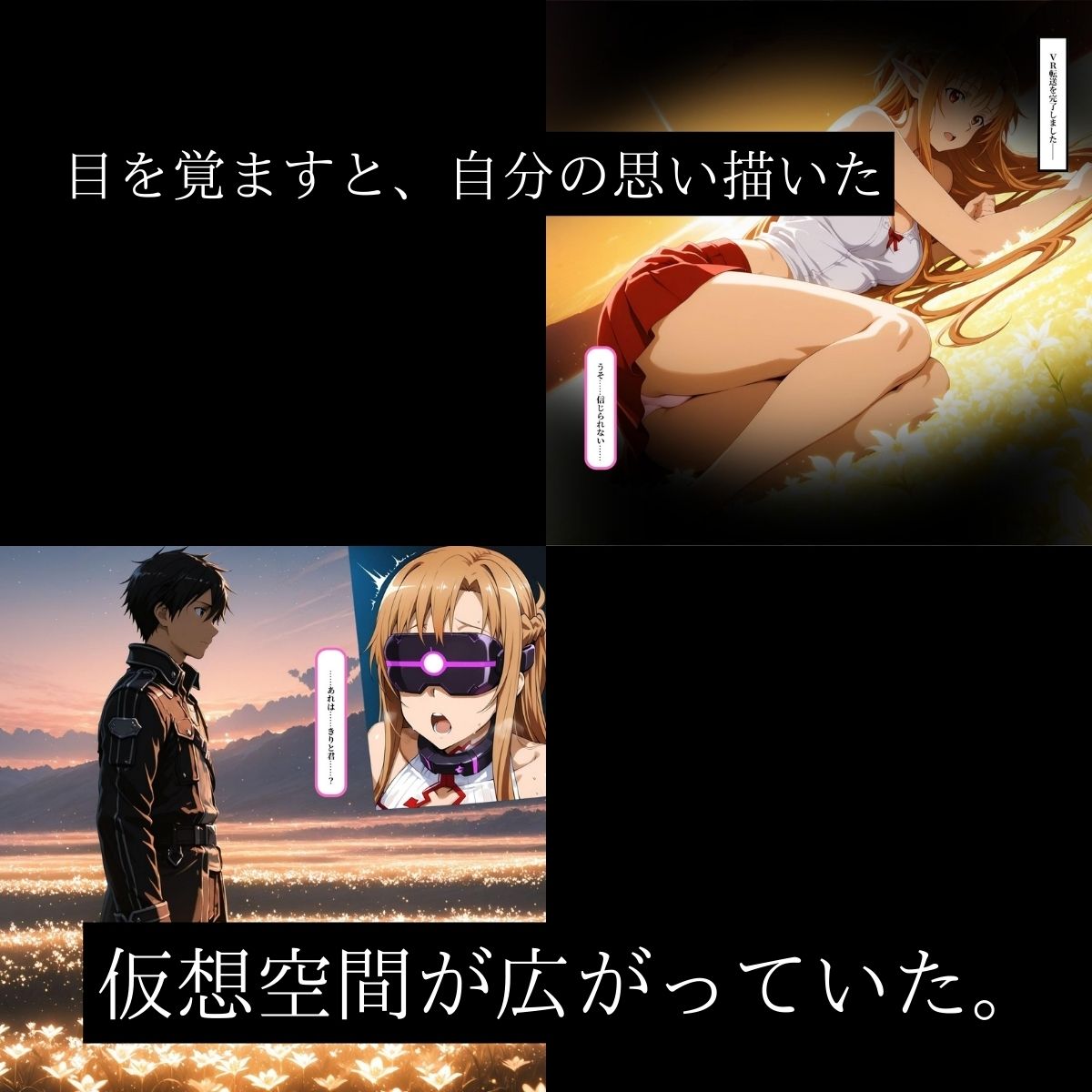 快感同期VRマーケット  ASUNA編 - サンプル画像 7