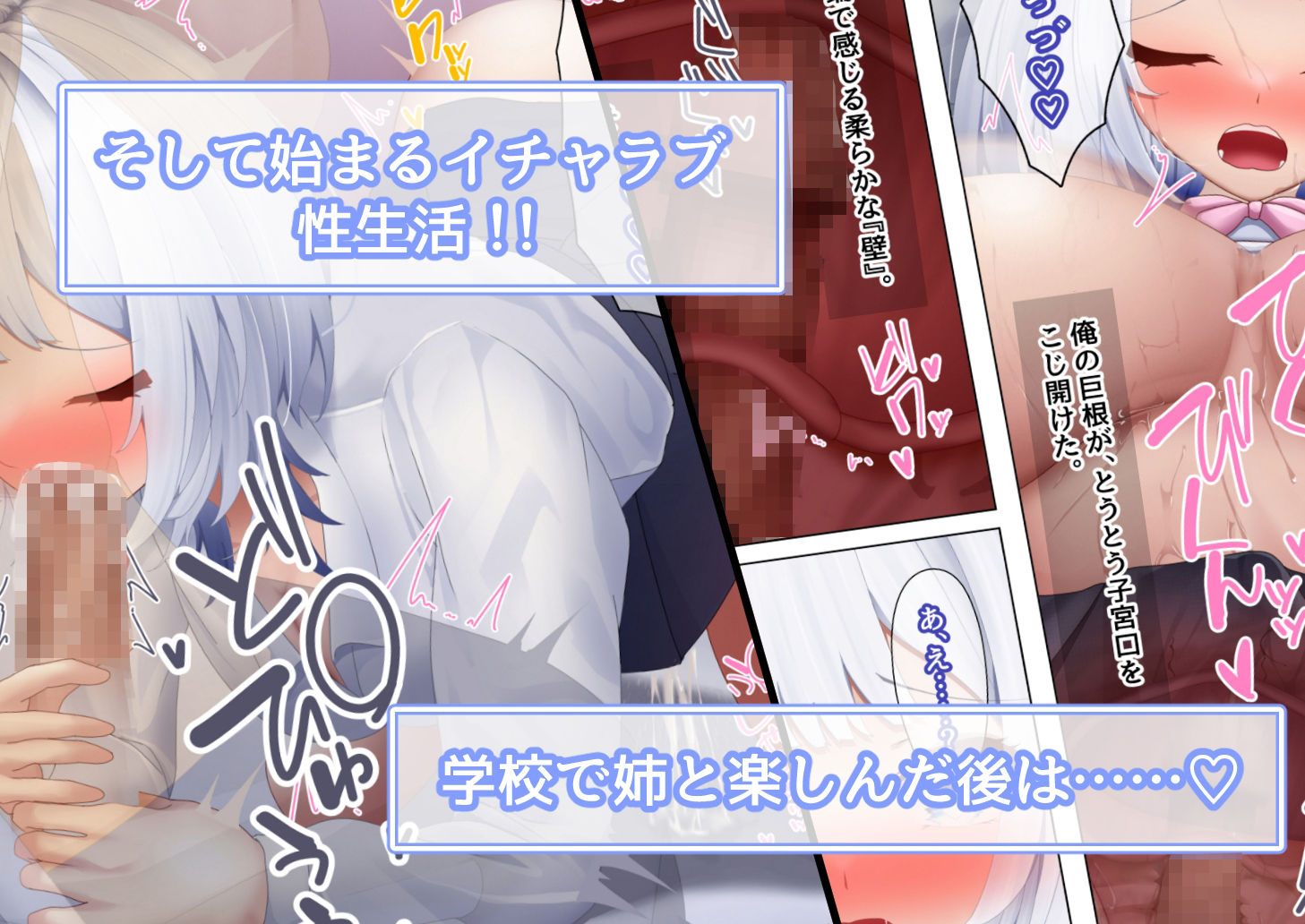 学園の巨乳姉妹をセックス三昧の果てに孕ませるまで 〜心の読める姉と性欲狂いの妹〜 - サンプル画像 2