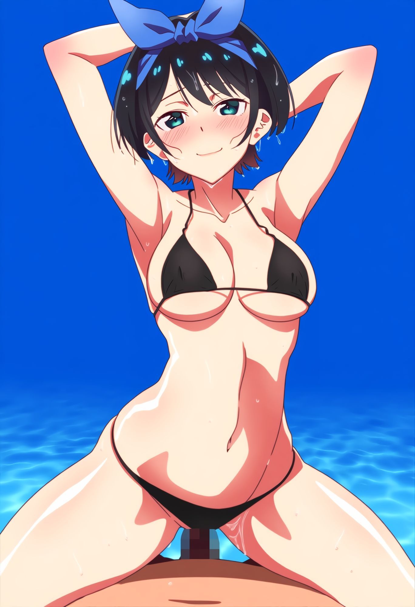 【彼女、お〇りします】彼女、ナンパします＋SS - サンプル画像 1