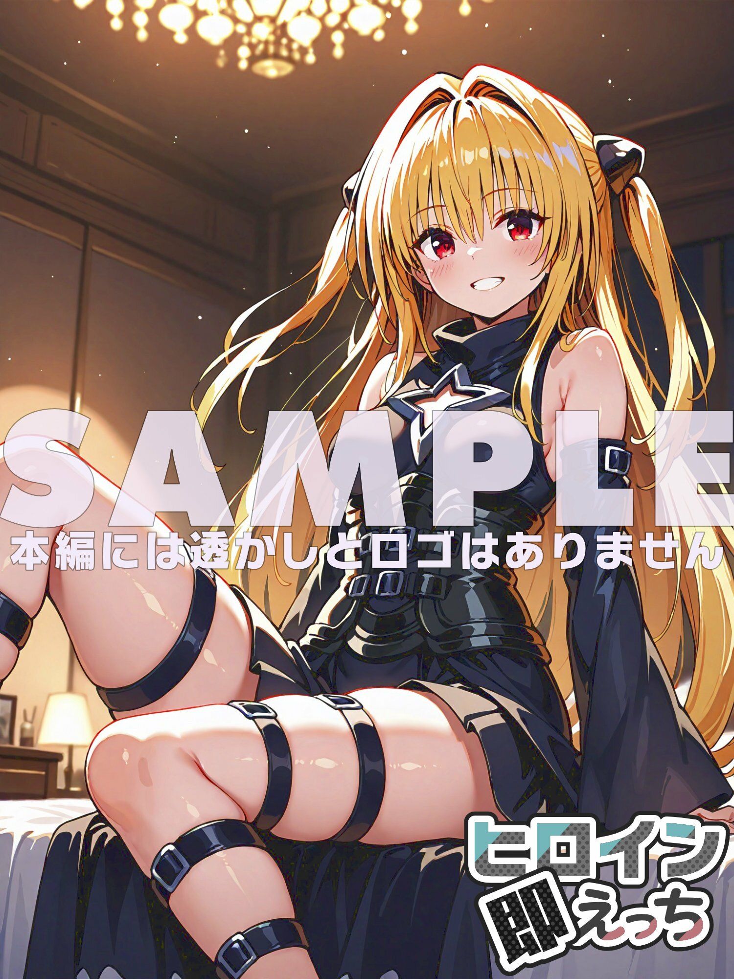 ヒロイン即えっち 金色●闇 ドレス編 - サンプル画像 6