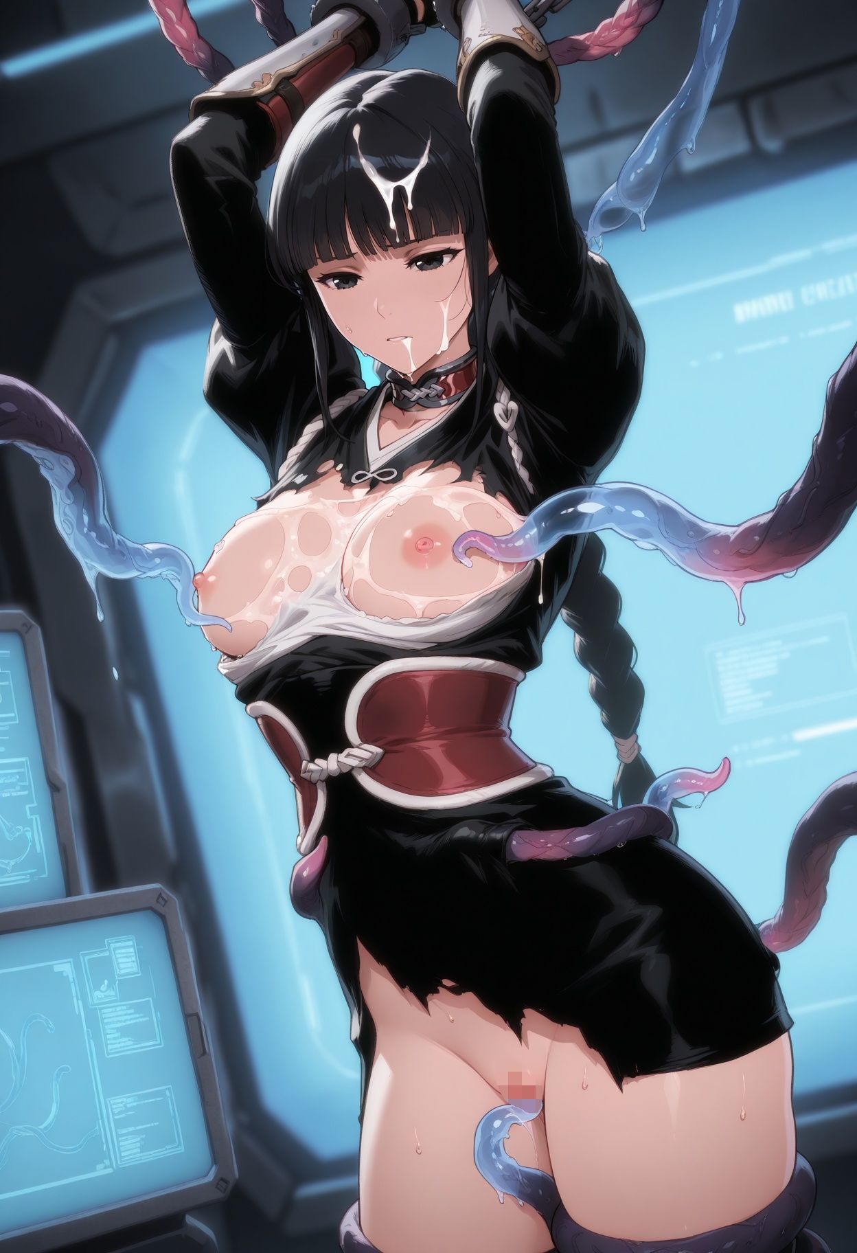 漂白隊士触手陥落 - サンプル画像 2