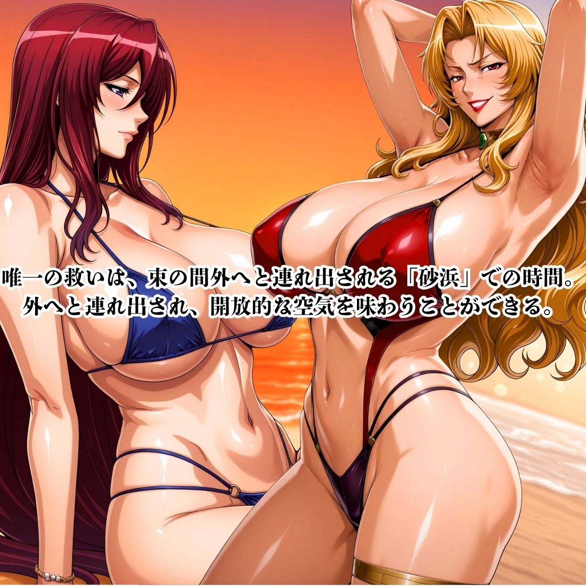 女司令官  監獄での過ごし方 - サンプル画像 4