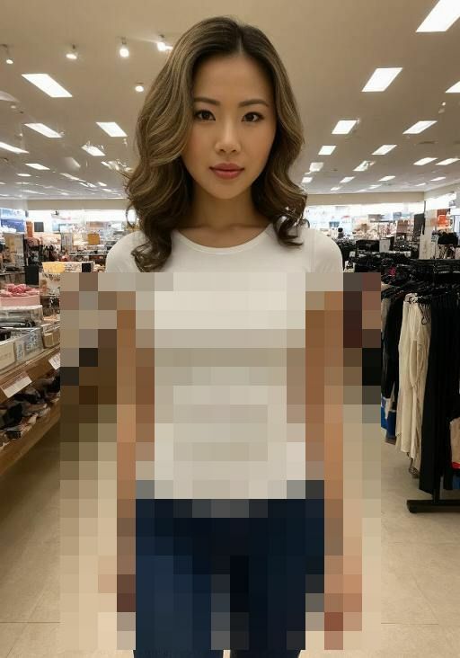 元ヤン美人妻  妊娠前  着衣写真集【全45枚】 - サンプル画像 1