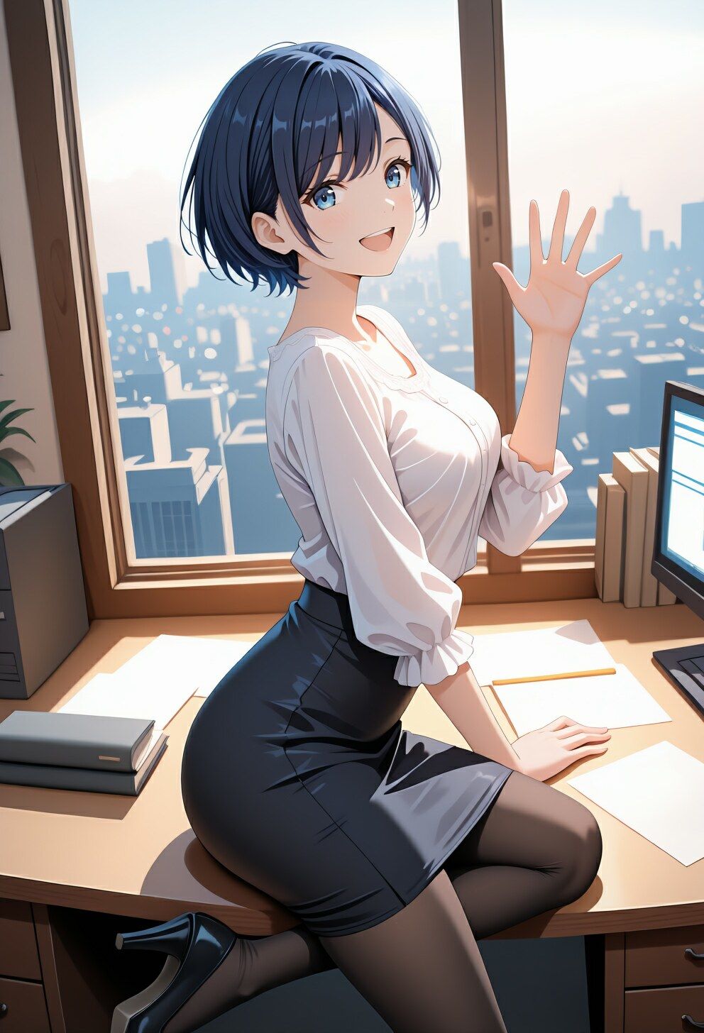 密室で社長との契約 残業オフィス×カラオケで堕ちて 密室で社長との契約 - サンプル画像 2