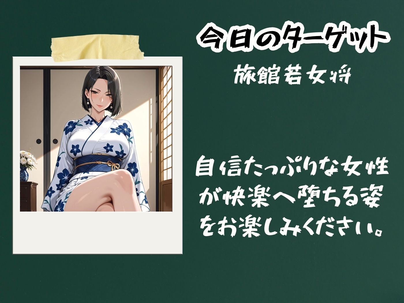 【4K高画質CG集】いつも見下す人妻をわからせ乱交〜旅館若女将〜 - サンプル画像 2