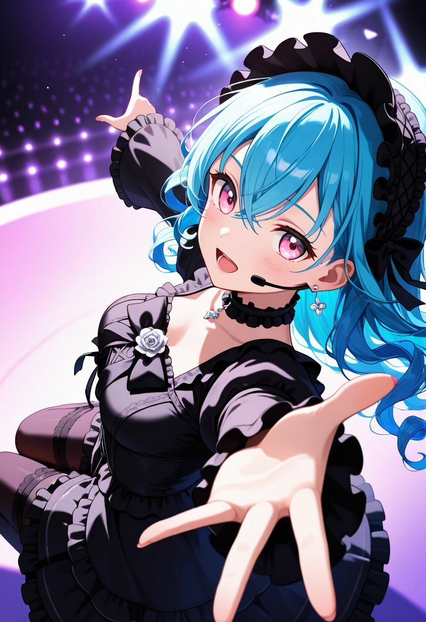 『ごしゅ推しリボン隊』vol.1   ミズハ@ひとしずくリボンと鋭い眼差しのファンサ - サンプル画像 3