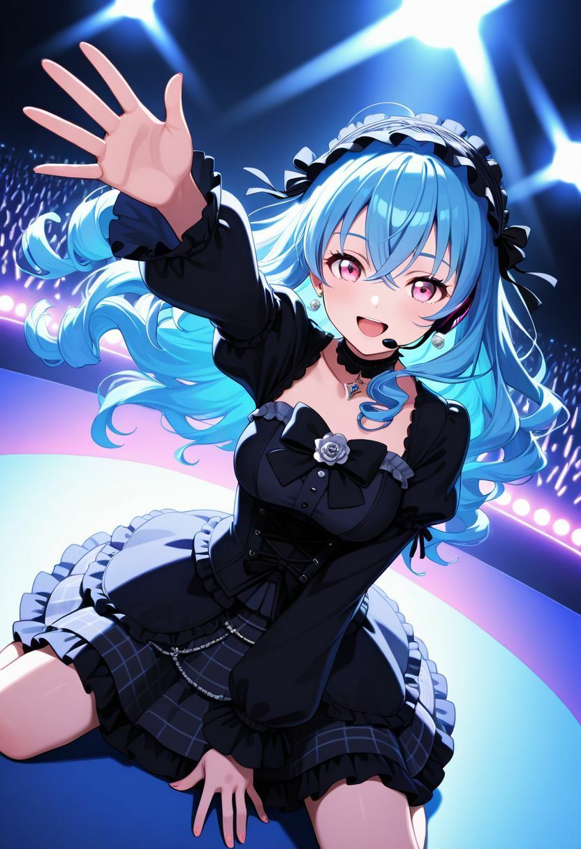 『ごしゅ推しリボン隊』vol.1   ミズハ@ひとしずくリボンと鋭い眼差しのファンサ - サンプル画像 4