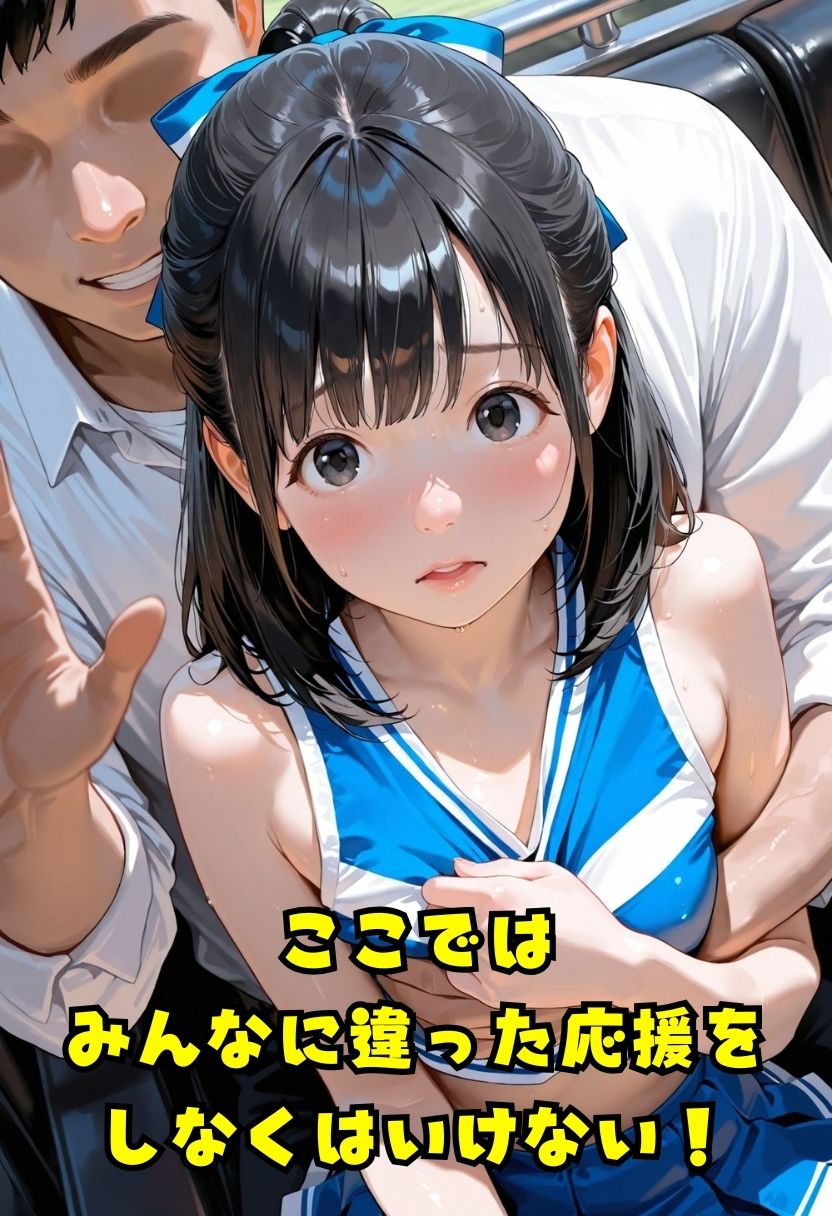 チア部と種付けコーチ - サンプル画像 2