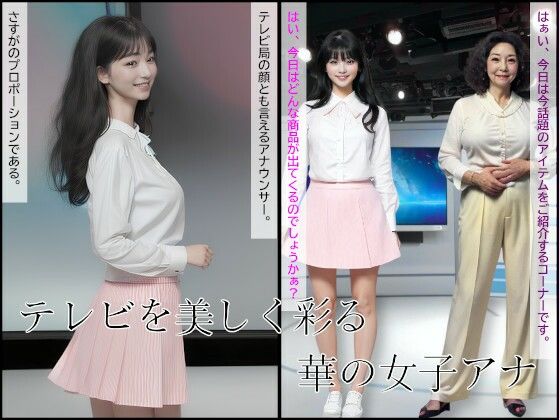 女子アナ顔面恥辱鼻フック物語 - サンプル画像 1