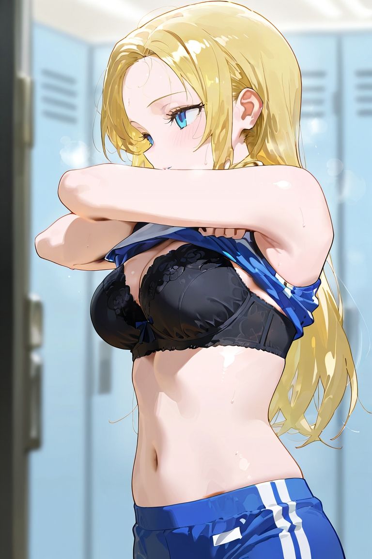 陸上女子の誘惑 - サンプル画像 2