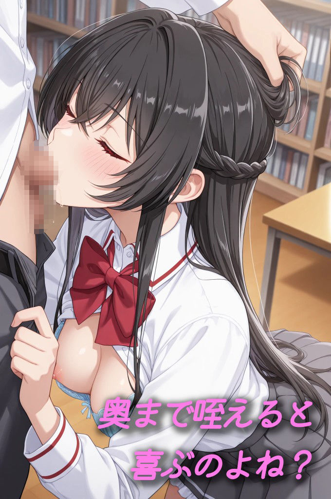 わたなれ風味  図書館の黒髪学生 - サンプル画像 5