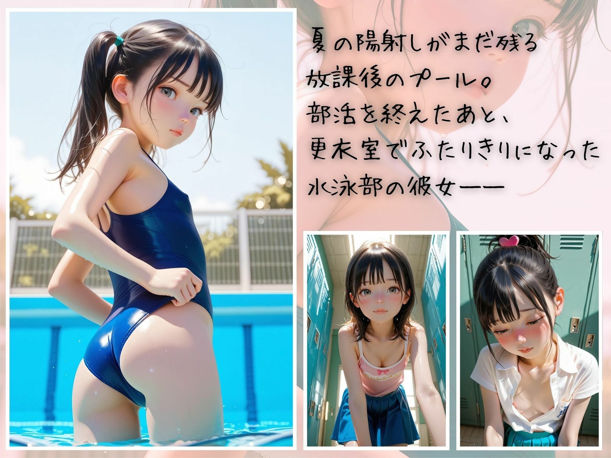 放課後リアル ＃08 〜水面に揺れる水泳部の秘密〜 - サンプル画像 1